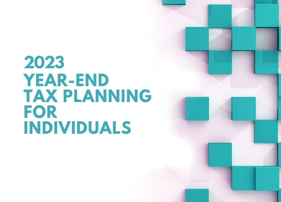 2023 Year-End Tax Planning Guide for Individuals