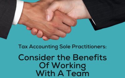 Sole Practitioners: Benefits of Working with a Team