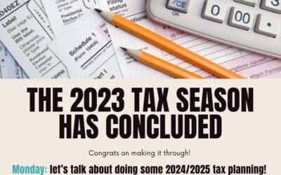 The 2023 Tax Season Has Finally Concluded!