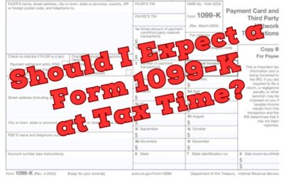 Will You Be Receiving A Form 1099-K in January?  Here’s What You Need to Know!