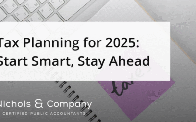 Tax Planning for 2025: Start Smart, Stay Ahead