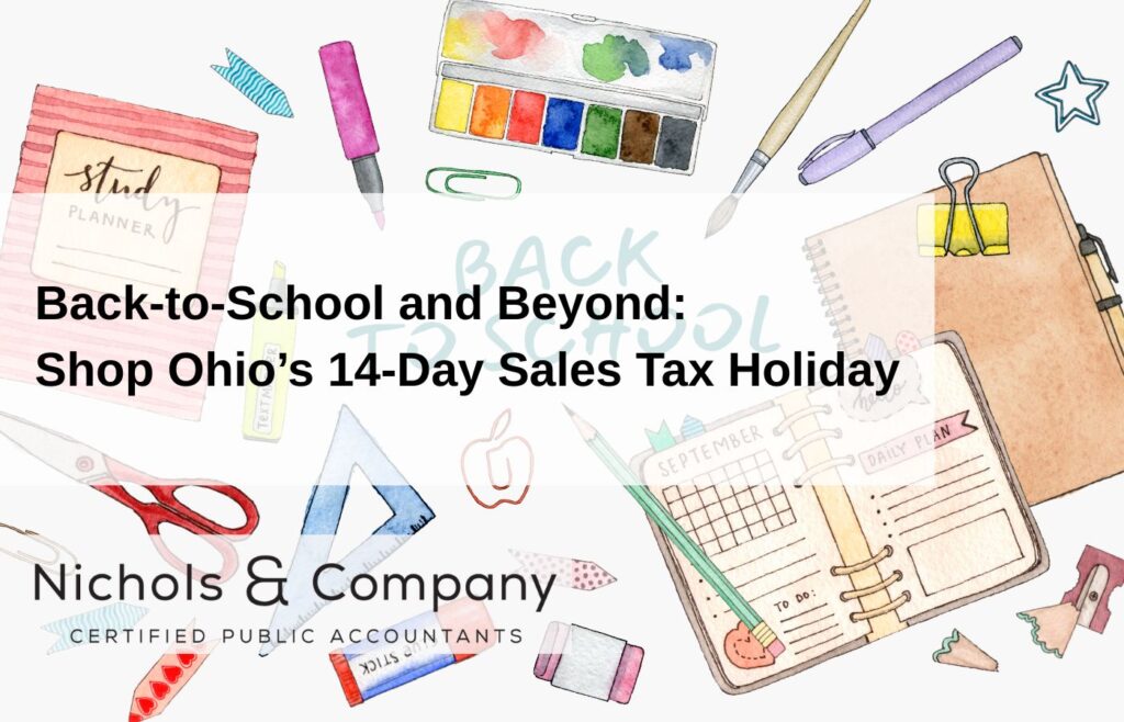Back-to-School and Beyond: Shop Ohio’s 14-Day Sales Tax Holiday