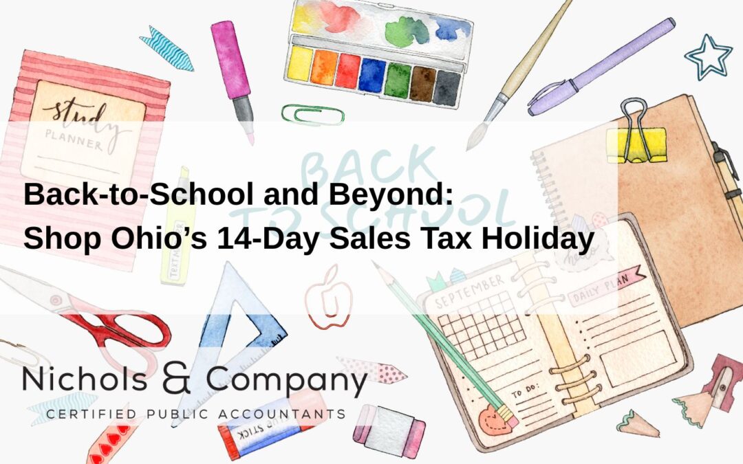 Back-to-School and Beyond: Shop Ohio’s 14-Day Sales Tax Holiday