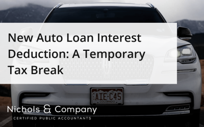 New Auto Loan Interest Deduction: A Temporary Tax Break Worth Knowing About (2025-2028)