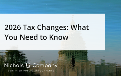 2026 Tax Changes: What You Need to Know About Next Year’s Key Adjustments