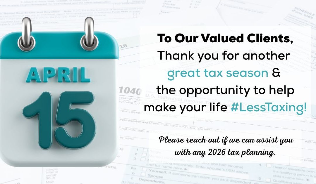 Thank You For Another Wonderful Season!