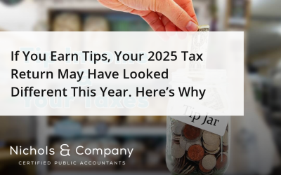 If You Earn Tips, Your 2025 Tax Return May Have Looked Different This Year. Here’s Why